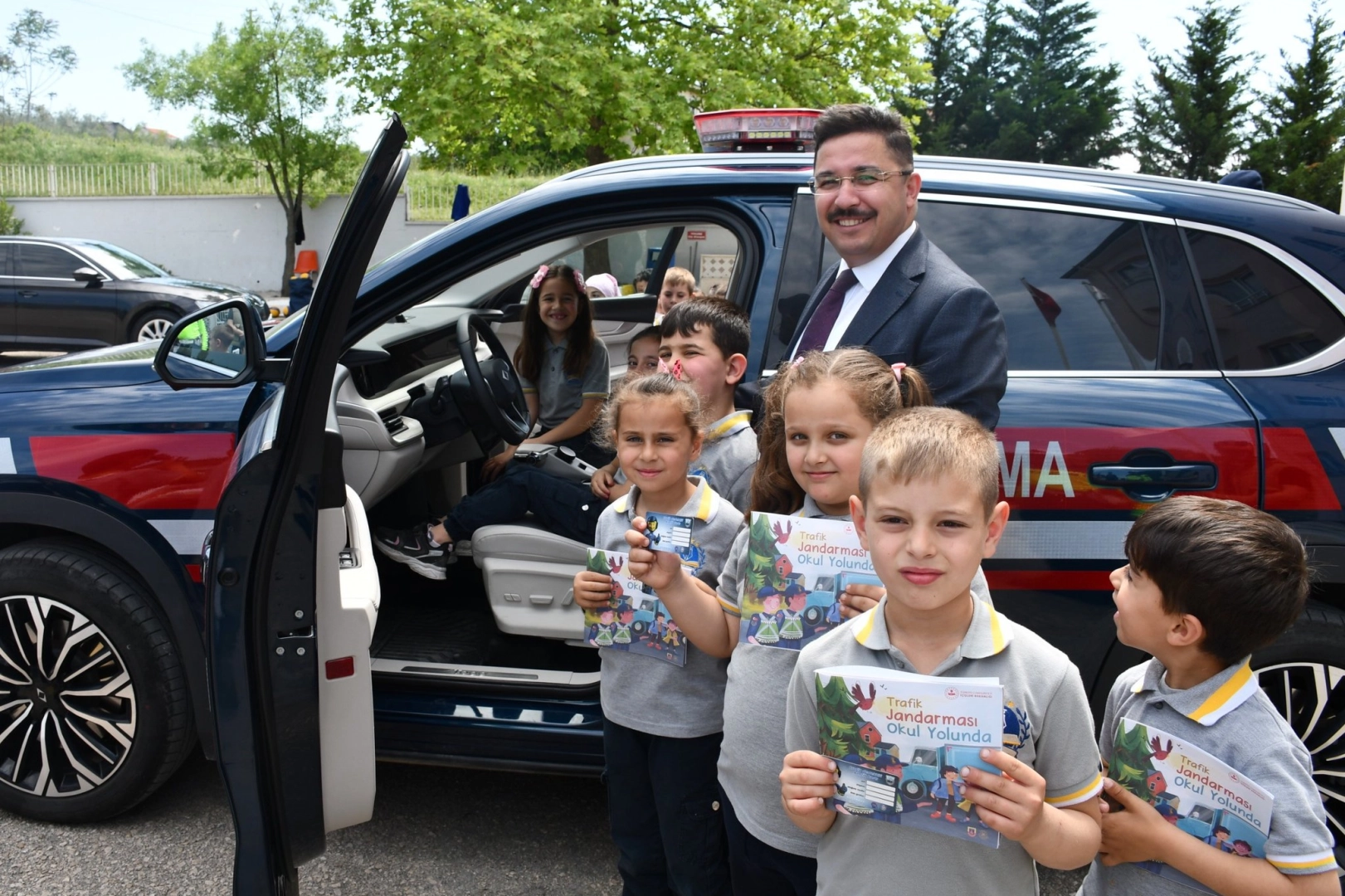 Kaymakam Terzi’den Hasköy İlkokulu’na Trafik Haftası ziyareti