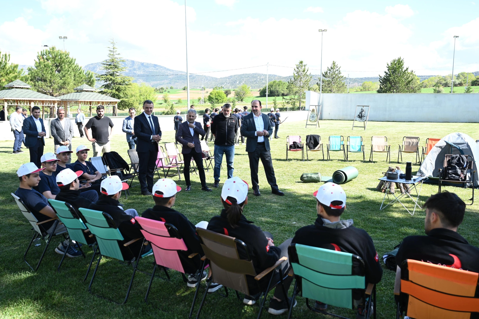 Konya'da Başkan Altay'dan LİMA kampına ziyaret