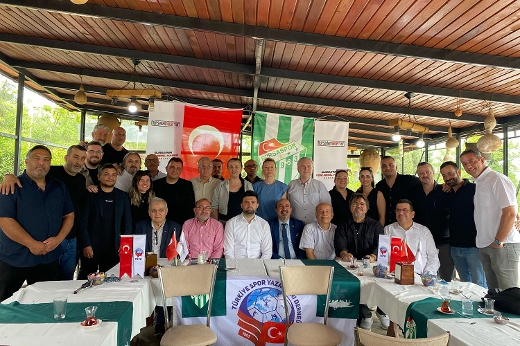 TSYD Bursa Şubesi Enes Çelik’i ağırladı