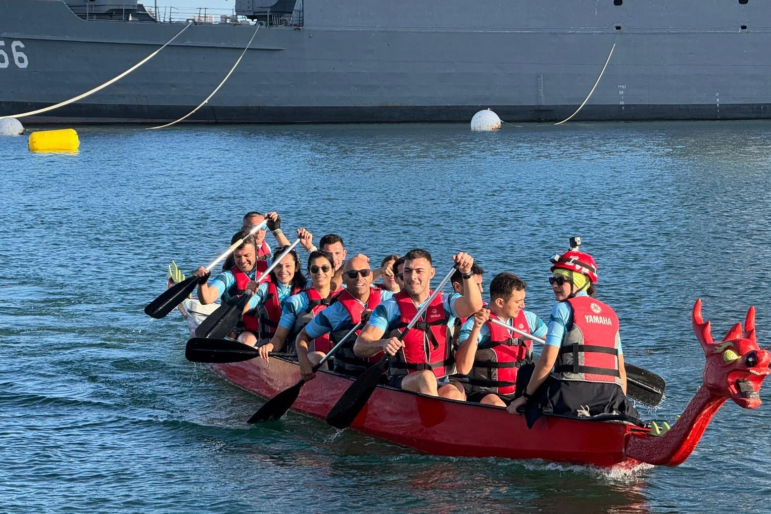 İzmir'de Dragon Tekne Yarışları nefes kesti