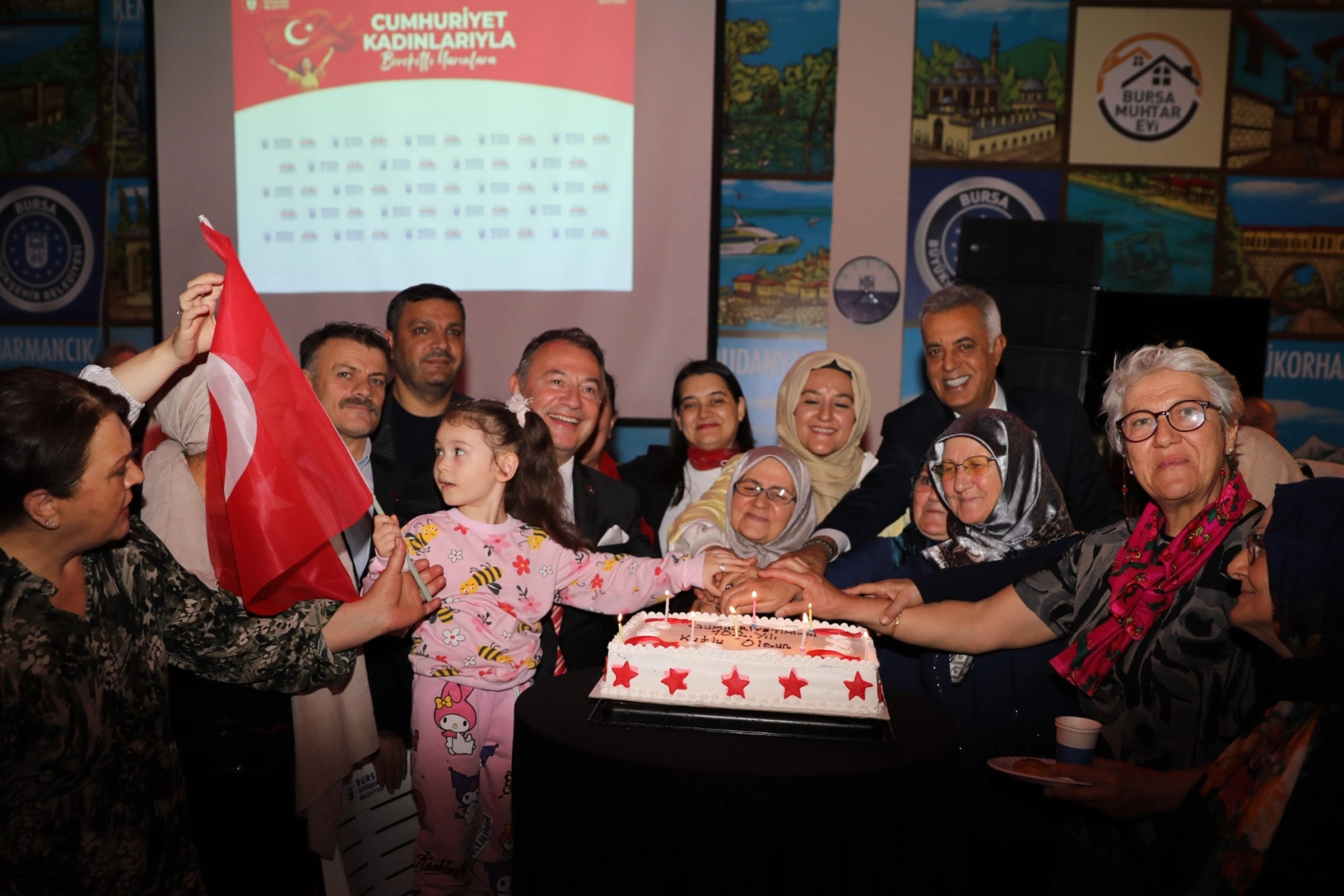 Bursa’da Cumhuriyet kadınlarıyla bereketli yarınlara