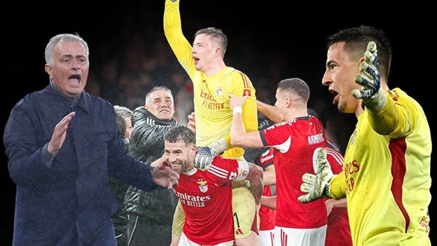 Şampiyonlar Ligi’nde Akılalmaz Gece: Mourinho’nun Benfica’sı Real Madrid’i Tarihi Golle Yıktı!
